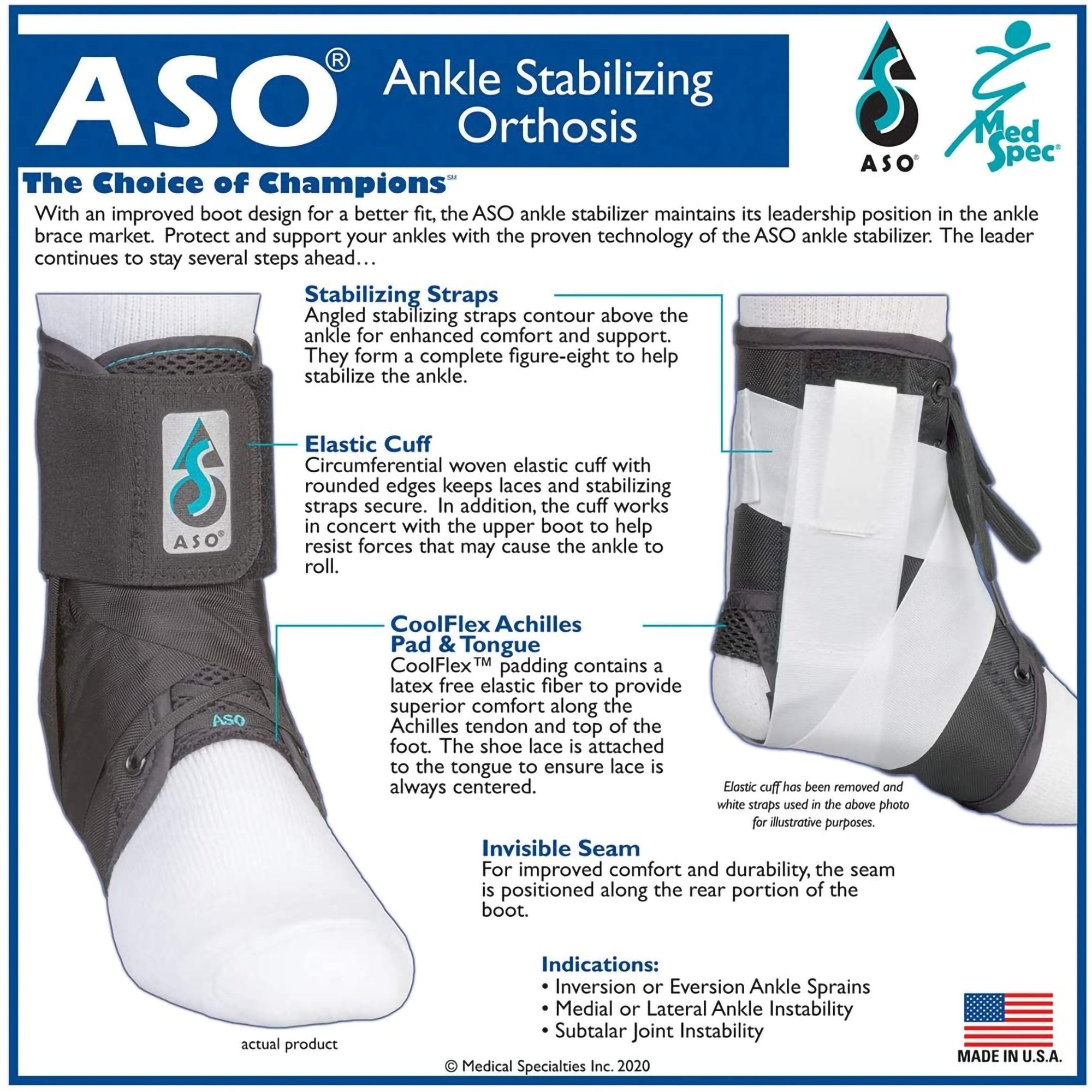 ASO Ankle Brace Company Values